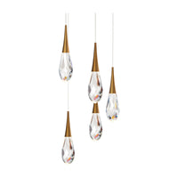 Hibiscus 5-Light LED Multi-Light Pendant