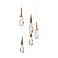Hibiscus 5-Light LED Multi-Light Pendant
