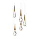 Hibiscus 5-Light LED Multi-Light Pendant