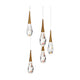 Hibiscus 5-Light LED Multi-Light Pendant