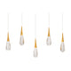 Hibiscus 5-Light Multi-Light Linear Pendant