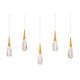 Hibiscus 5-Light Multi-Light Linear Pendant