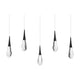 Hibiscus 5-Light Multi-Light Linear Pendant
