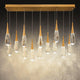 Hibiscus 14-Light Multi-Light Linear Pendant