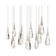Hibiscus 14-Light Multi-Light Linear Pendant