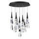 Hibiscus 15-Light Multi-Light Round Pendant