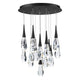 Hibiscus 15-Light Multi-Light Round Pendant