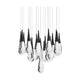Hibiscus 21-Light Multi-Light Round Pendant