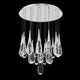 Hibiscus 21-Light Multi-Light Round Pendant