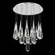 Hibiscus 21-Light Multi-Light Round Pendant