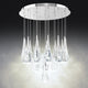 Hibiscus 21-Light Multi-Light Round Pendant