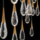 Hibiscus 23-Light Multi-Light Linear Pendant