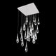 Hibiscus 25-Light Multi-Light Square Pendant