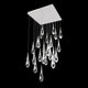 Hibiscus 25-Light Multi-Light Square Pendant