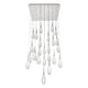 Hibiscus 25-Light Multi-Light Square Pendant