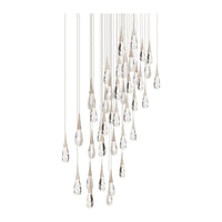 Hibiscus 41-Light Multi-Light Square Pendant