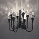 Plumeria 34" LED Pendant