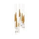 Solitude 9-Light Multi-Light Round Pendant