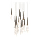 Solitude 13-Light Multi-Light Square Pendant
