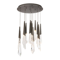 Solitude 15-Light Multi-Light Round Pendant