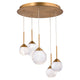 Quest 5-Light LED Multi-Light Pendant