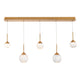 Quest 5-Light Multi-Light Linear Pendant