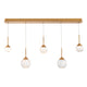 Quest 5-Light Multi-Light Linear Pendant