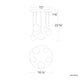 Quest 5-Light LED Multi-Light Pendant