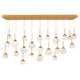Quest 23-Light Multi-Light Linear Pendant