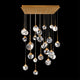 Quest 25-Light Multi-Light Square Pendant