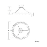 Bauble 36" LED Pendant