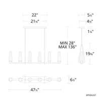 Devotion 50" LED Linear Pendant