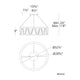 Corinth 32" LED Pendant