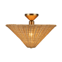 Bridgette 16" Semi-Flush Mount