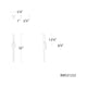 Solitude 32" LED Wall Sconce