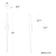 Solitude 70" LED Wall Sconce