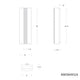 Cascade 18" LED Outdoor Wall Sconce