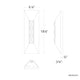Vida 18" LED Outdoor Wall Sconce