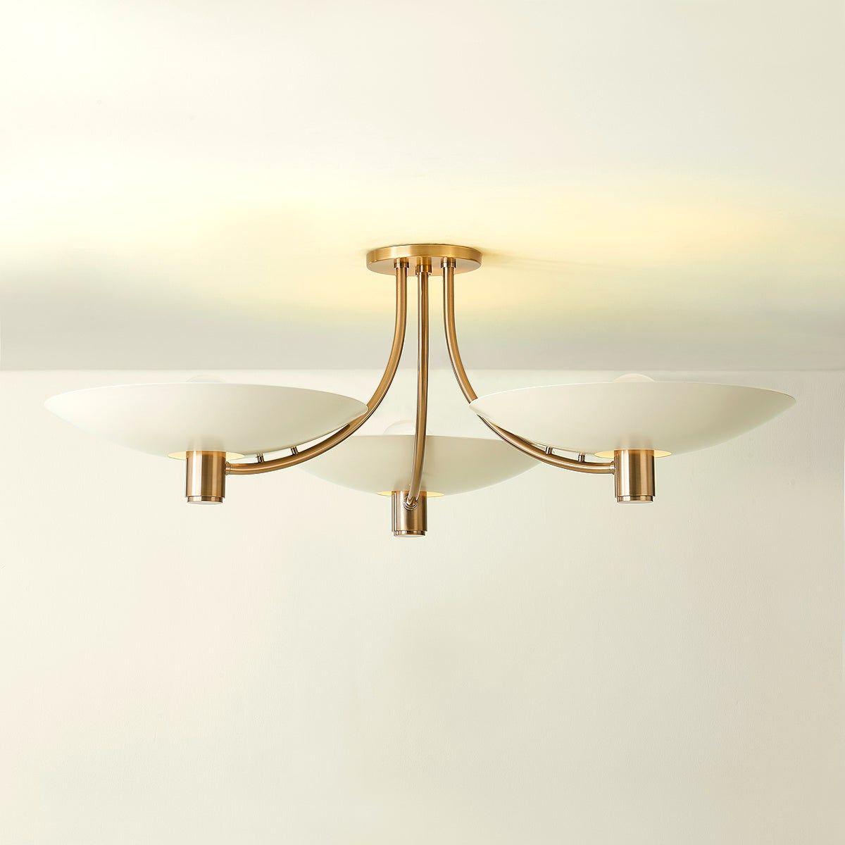 Wolfe 6-Light Semi Flush