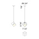 Cube 1-Light 7.2" Pendant
