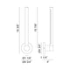Novelle 1-Light Wall Sconce