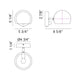Orb 1-Light Wall Sconce