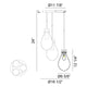 Seranna 3-Light Pendant