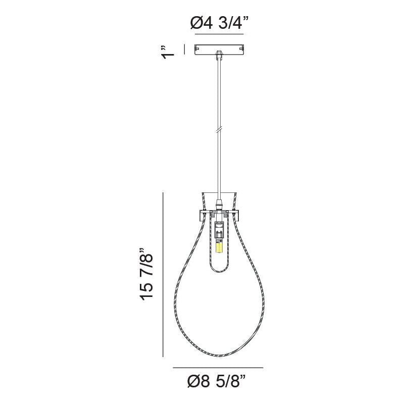 Seranna 1-Light Pendant