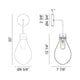 Seranna 1-Light Wall Sconce