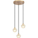 Misty 3-Light 12.3" Chandelier