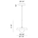 Creston 1-Light Pendant