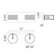 Weatherton 2-Light Wall Sconce