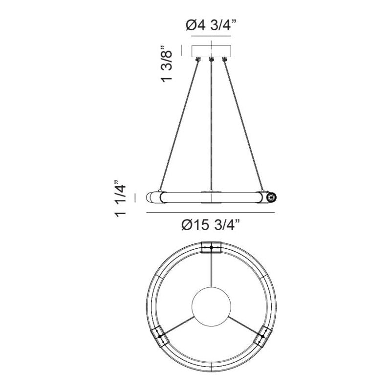 Inkara 1-Light Pendant