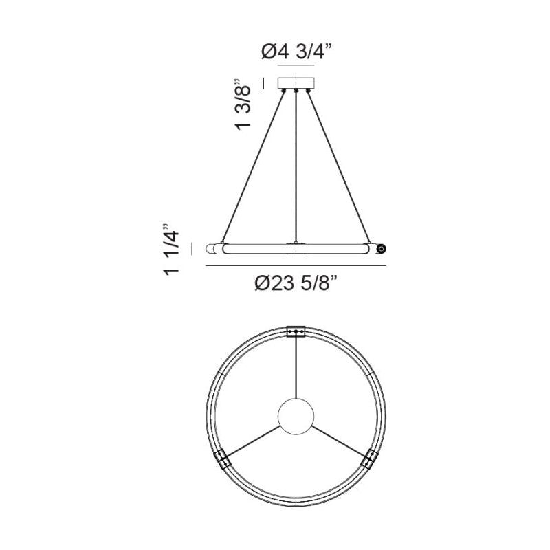 Inkara 1-Light Pendant